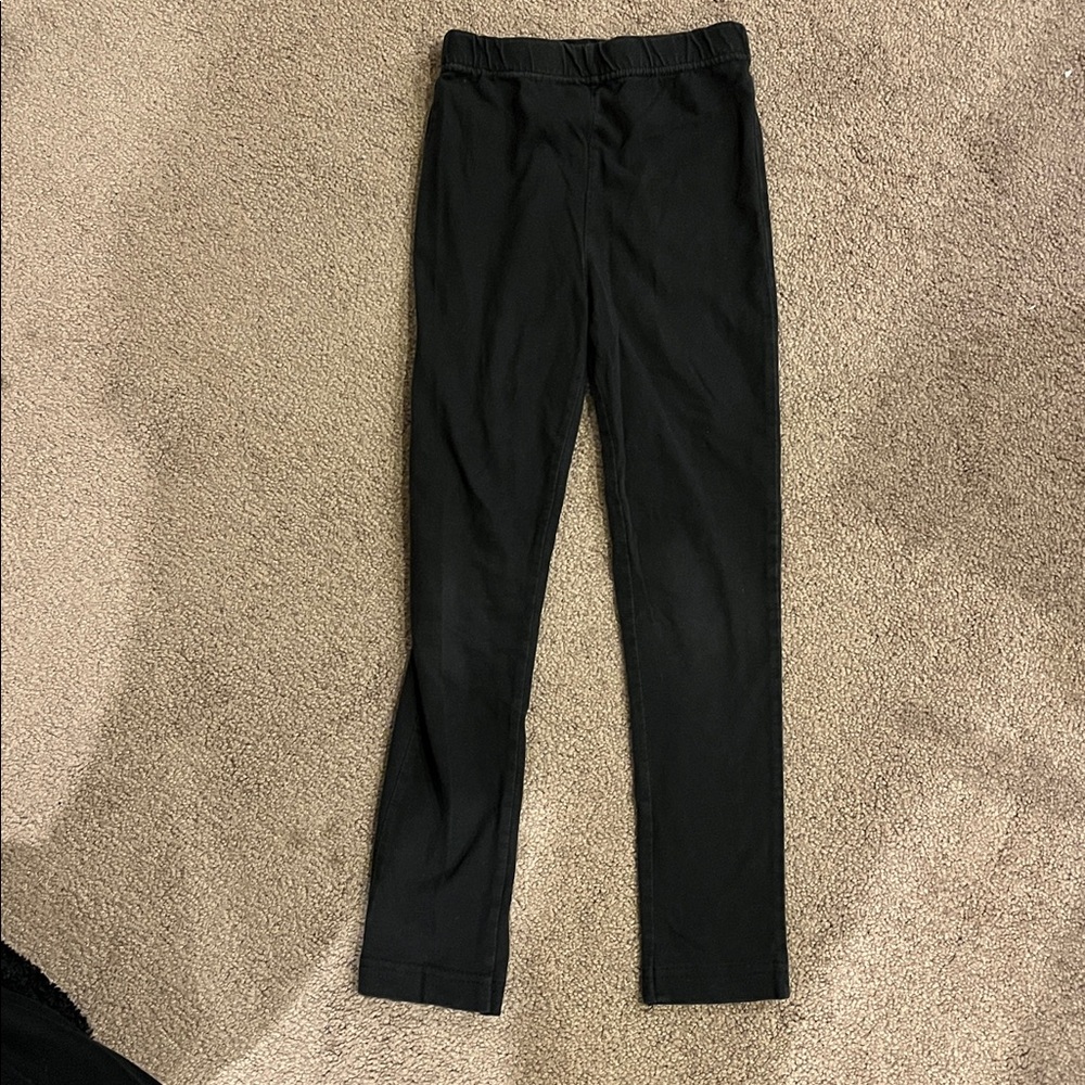 Mickey girls Black leggings size 5/6